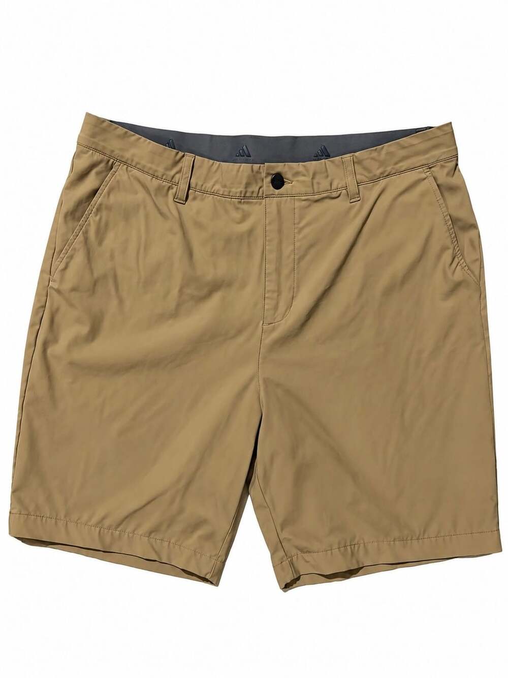 Adidas Primegreen Golf Shorts Size 36 Khaki - Picture 2 of 5